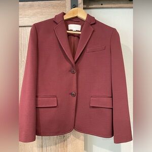 Hugo Boss Maroon Women's Blazer